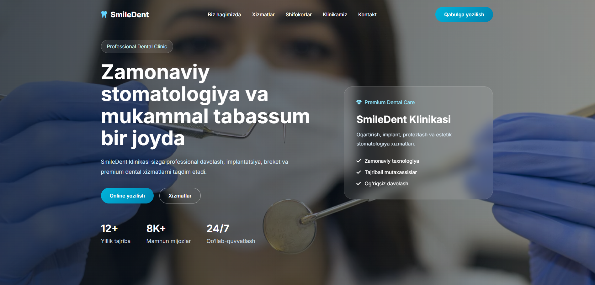 Dental Clinic Website