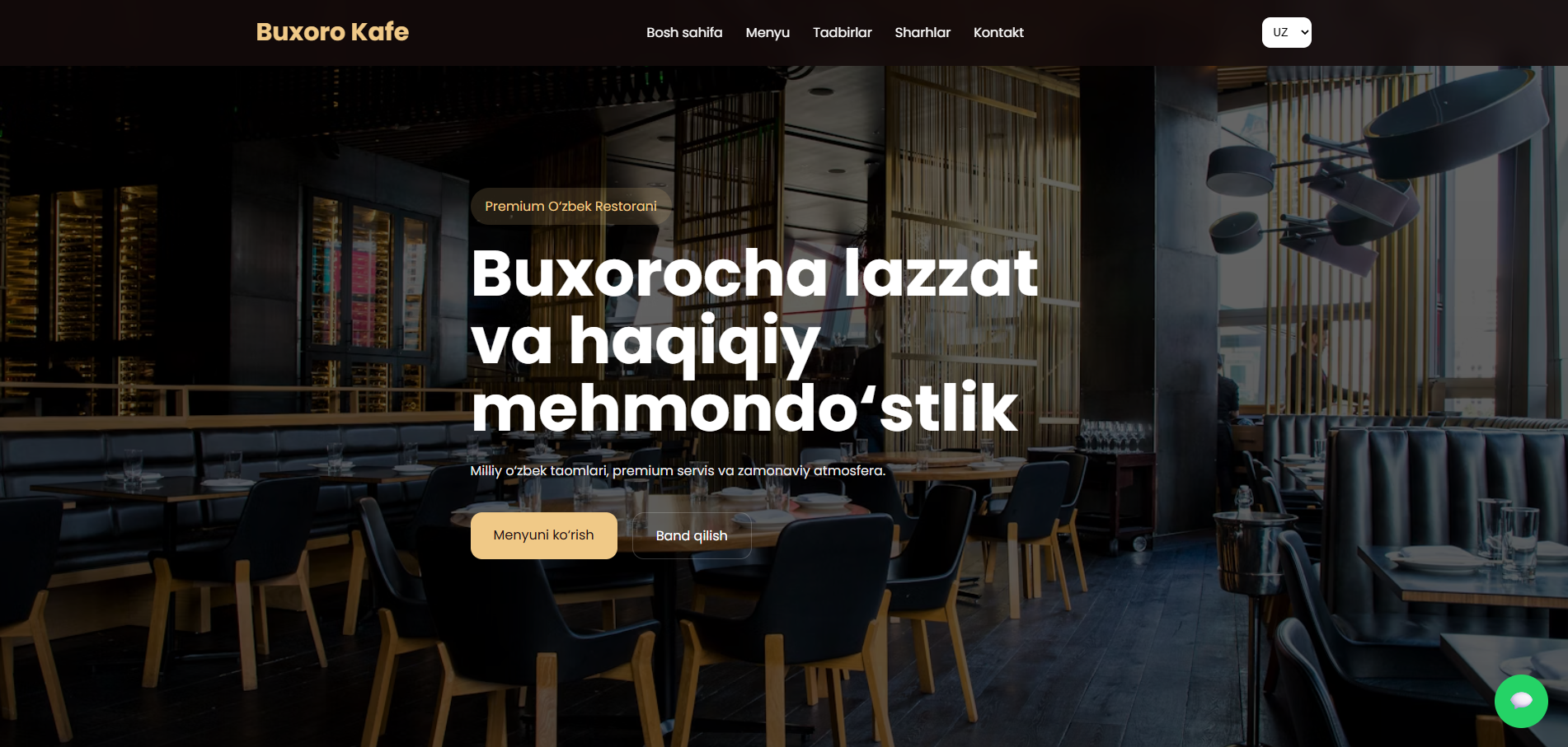 Restaurant Website